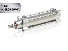 Пневмоциліндр PSN з нержавіючої сталі AISI 316L (ISO 15552)