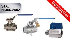 Крани кульові нержавіючі