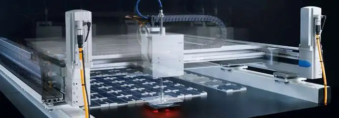 Автоматизована лінія FESTO для виробництва сонячних панелей та компонентів енергетичної галузі