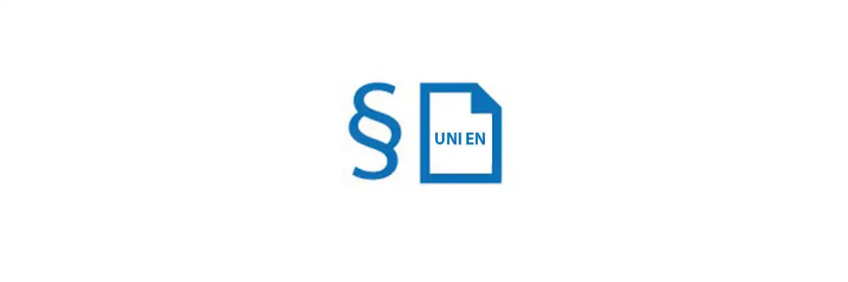 Стандарт UNI EN - інформація про сертифікацію