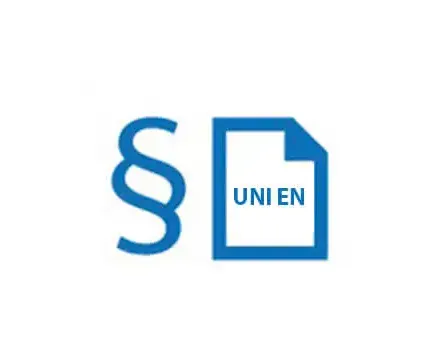 Стандарт UNI EN - інформація про сертифікацію