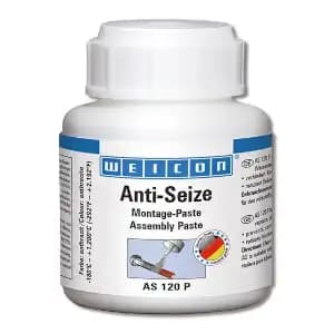 Монтажна паста WEICON Anti-Seize AS 120 P у банці для захисту з'єднань від закисання та зносу