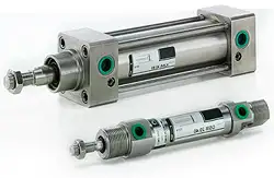 Пневмоцилиндры из нержавеющей стали серий XJSS и DSM Mini для коррозионностойких применений
