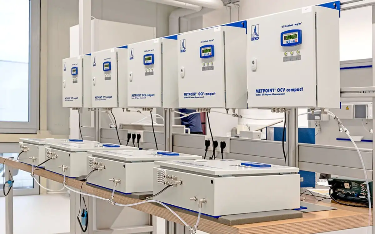 Вимірювальні системи Metpoint OCV для безперервного моніторингу залишків мастила в промисловому стисненому повітрі
