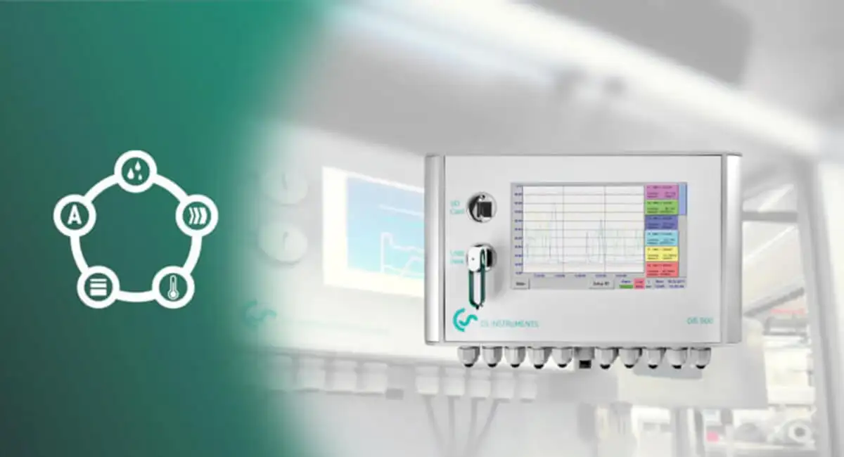 Промислові датчики витрати CS Instruments серій VA 550 та VA 570 для точного моніторингу та аналізу споживання стисненого повітря