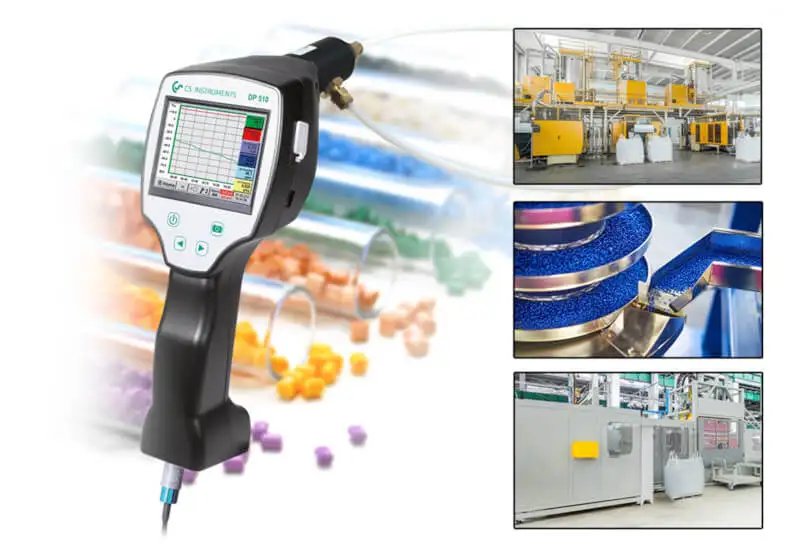 Портативний прилад CS Instruments DP 500/510 для вимірювання точки роси та вологості газу в промислових пневмосистемах