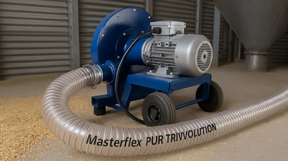 Износостойкий полиуретановый шланг Masterflex для зерновой воздуходувки