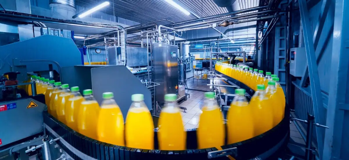 Автоматизована лінія розливу напоїв з використанням систем миття CIP та SIP за стандартами EHEDG