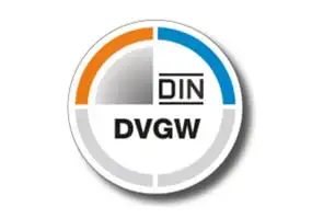 Сертификат безопасности и качества DVGW для редукционных клапанов питьевой воды диспенсеров