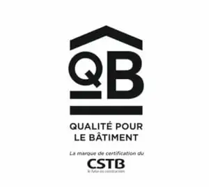 Графічна схема процесу сертифікації QB CSTB для перевірки якості будівельного та монтажного обладнання