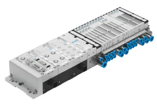 Модульний термінал Festo CPX з вузлом CANopen для віддаленої діагностики та керування пневматикою через IoT