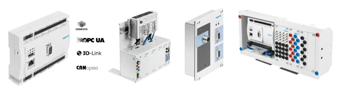 Контроллеры и модули Festo с поддержкой протоколов CANopen, CODESYS, OPC UA и IO-Link для систем автоматизации