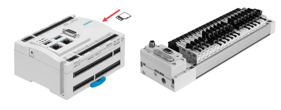 Промышленный контроллер Festo CPX-E и модульный пневмоостров с интерфейсом CANopen для интеграции в системы ERP и IoT