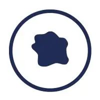 Схематичне зображення однорідної структури суспензії без грудок завдяки ефективному змішуванню стисненим повітрям