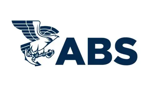 Офіційний логотип сертифікації ABS Американського бюро судноплавства