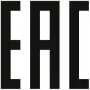 Графічне зображення знака маркування EAC для підтвердження сертифікації продукції