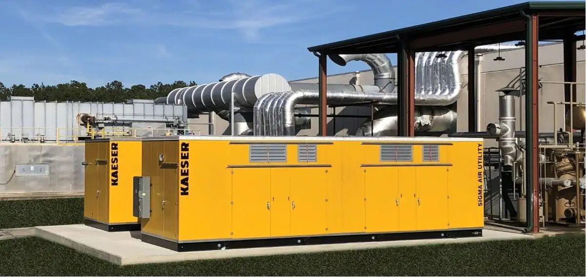 Зовнішня компресорна станція Kaeser Sigma Air Utility для автономного постачання стисненого повітря